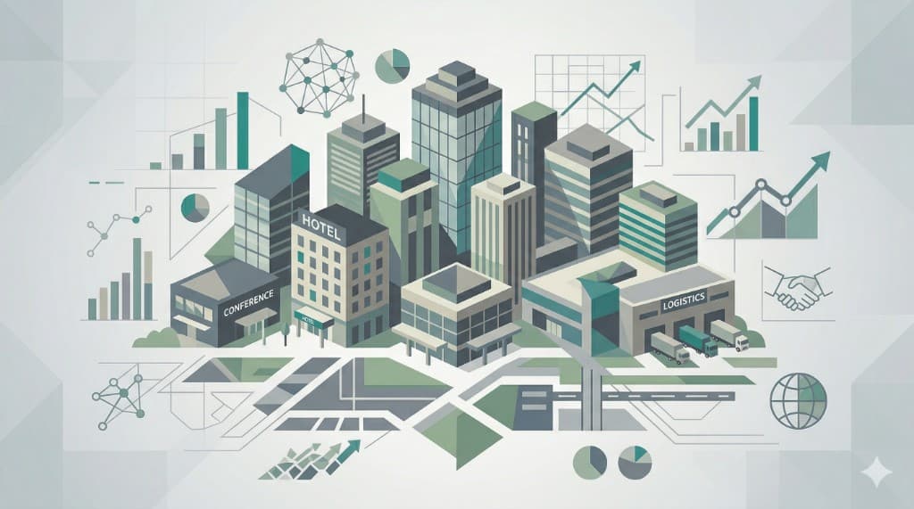 Commercial and logistics development — category illustration