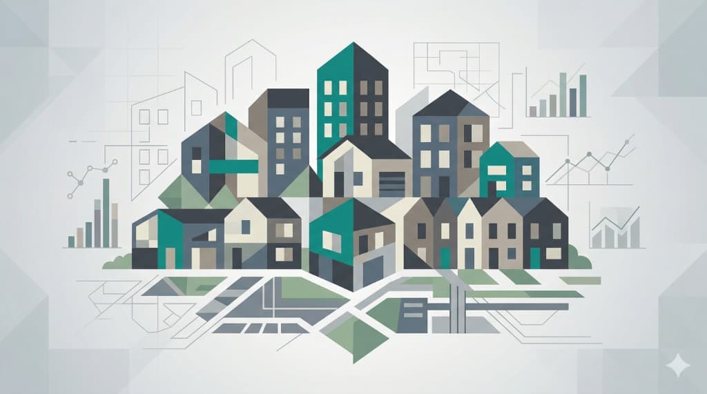 Residential planning and homes — category illustration