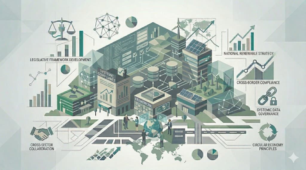 Policy, data, and industry trends — category illustration